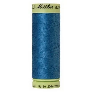 Silk Finish Ctn 60wt 220yd 5ct MEDITERRANIAN BLUE BOX05 Photo