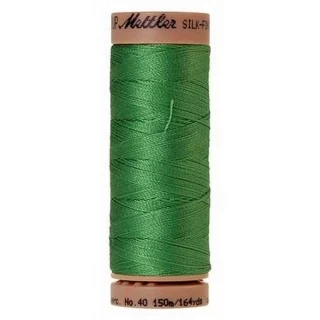 Silk Finish Cotton 40wt 150m 5ct VIBRANT GREEN BOX05 Photo