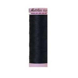 Silk Finish Cotton 50wt 150m 5ct BLACK IRIS BOX05 Photo