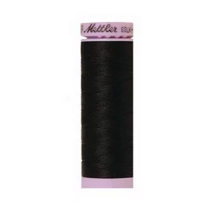 Silk Finish Cotton 50wt 150m 5ct BLACK BOX05 Photo