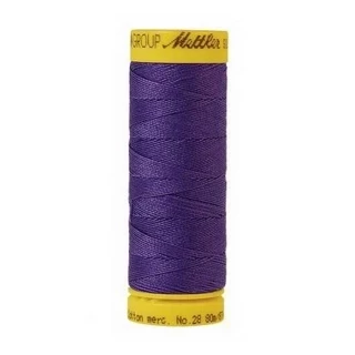 Silk Finish Cotton 28wt 80m 5ct IRIS BLUE BOX05 Photo