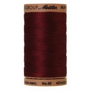 Silk Finish Cotton 40wt 457m 5ct BORDEAUX BOX05 Photo