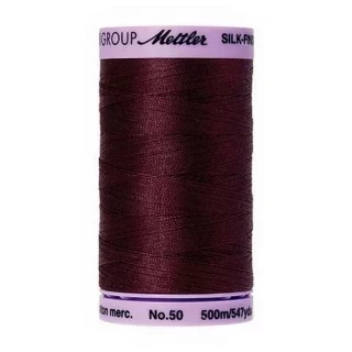 Silk Finish Cotton 50wt 500m 5ct BEET RED BOX05 Photo