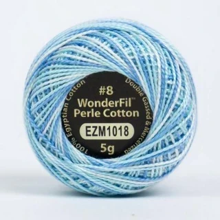 Eleganza Variegated Thread 5g N8 Glacier BOX05 Photo