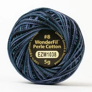 Eleganza Variegated Thread 5g N8 Nocturnal BOX05 Photo