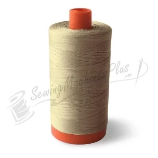 Aurifil Cotton Mako 50wt  Lt Sand 1300m (2000) Photo