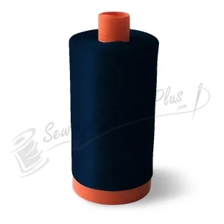 Aurifil Cotton Mako 50wt Dk Navy 1300m (2784) Photo