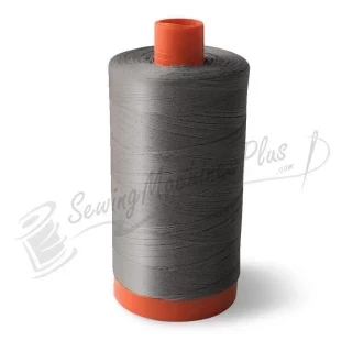 Aurifil Cotton Mako 50wt Grey 1300m (2605) Photo