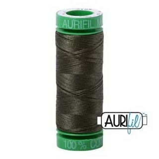 Cotton Mako 40wt 150m Box of 10 DARK GREEN Photo