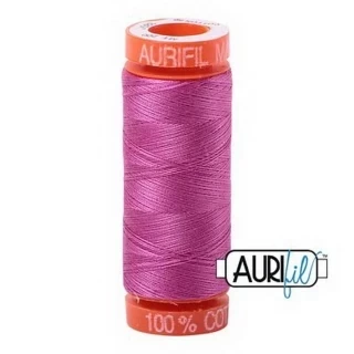 Aurifil Cotton Mako 50wt 200m Pack of 10 LIGHT MAGENTA Photo