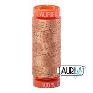 Aurifil Cotton Mako 50wt 200m Pack of 10 LIGHT TOAST Photo