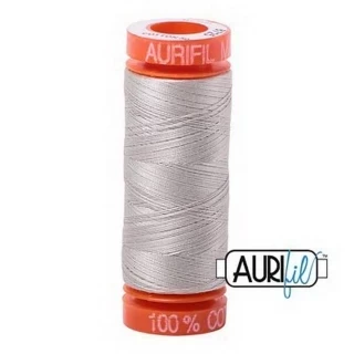 Aurifil Cotton Mako 50wt 200m Pack of 10 MOONDUST Photo