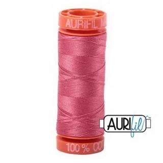 Aurifil Cotton Mako 50wt 200m Pack of 10 PEONY Photo