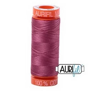 Aurifil Cotton Mako 50wt 200m Pack of 10 ROSE Photo