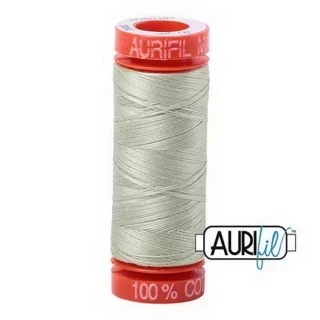 Aurifil Cotton Mako 50wt 200m Pack of 10 SPEARMINT Photo