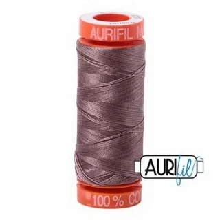 Aurifil Cotton Mako 50wt 200m Pack of 10 TIRAMISU Photo