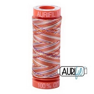 Aurifil Cotton Mako Vari 50wt 200m Pack of 10 DESERT DAWN Photo