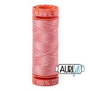 Aurifil Cotton Mako Vari 50wt 200m Pack of 10 FLAMINGO Photo