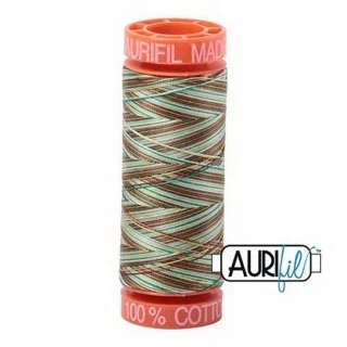 Aurifil Cotton Mako Vari 50wt 200m Pack of 10 LEAVES Photo