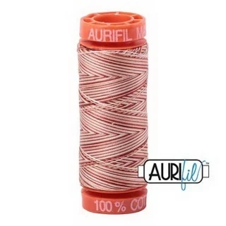 Aurifil Cotton Mako Vari 50wt 200m Pack of 10 RUST Photo