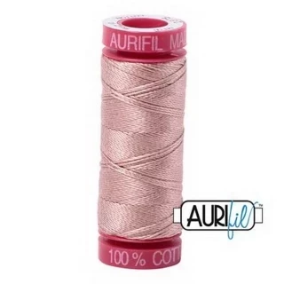 Aurifil Mako 12wt 55yd Antique Blush Photo