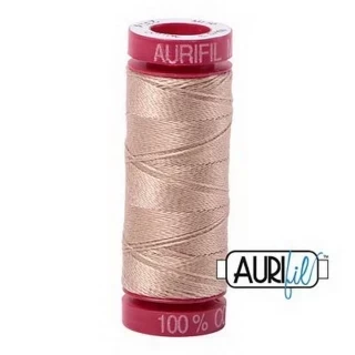 Aurifil Mako 12wt 55yd Beige Photo