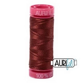 Aurifil Mako 12wt 55yd Copper Brown Photo