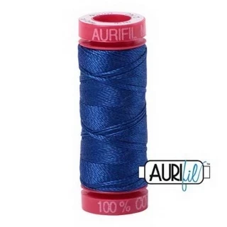 Aurifil Mako 12wt 55yd Dark Cobalt Photo