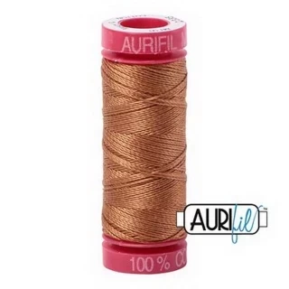 Aurifil Mako 12wt 55yd Light Cinnamon Photo