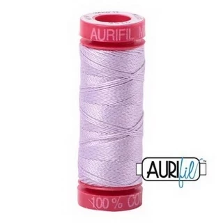 Aurifil Mako 12wt 55yd Light Lilac Photo