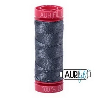 Aurifil Mako 12wt 55yd Medium Grey Photo