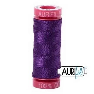 Aurifil Mako 12wt 55yd Medium Purple Photo