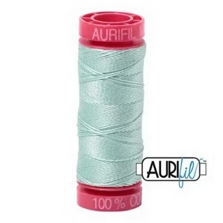 Aurifil Mako 12wt 55yd Mint Photo