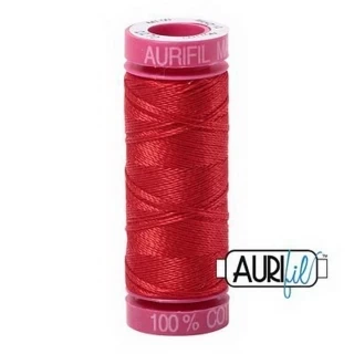 Aurifil Mako 12wt 55yd Paprika Photo