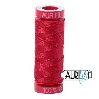 Aurifil Mako 12wt 55yd Red Photo