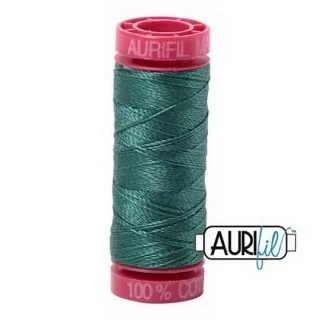 Aurifil Mako 12wt 55yd Turf Green Photo