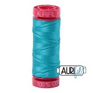 Aurifil Mako 12wt 55yd Turquoise Photo