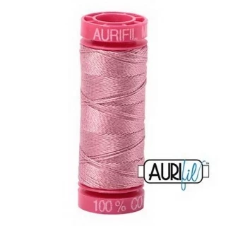 Aurifil Mako 12wt 55yd Victorian Rose Photo