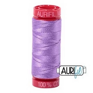 Aurifil Mako 12wt 55yd Violet Photo