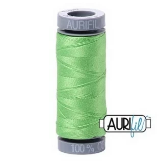 Aurifil Mako Cotton 28wt 110 yds SHAMROCK GREEN Photo