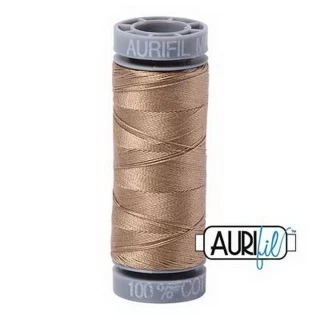 Aurifil Mako Cotton 28wt 110 yds TOAST Photo