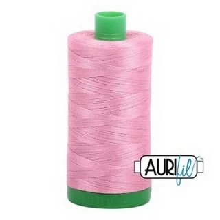 Aurifil Cotton Mako Thread 40wt 1000m Box of 6 ANTIQUE ROSE Photo