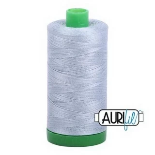 Aurifil Cotton Mako Thread 40wt 1000m Box of 6 ARCTIC SKY Photo