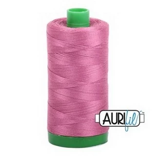 Aurifil Cotton Mako Thread 40wt 1000m Box of 6 DUSTY ROSE Photo