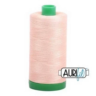 Aurifil Cotton Mako Thread 40wt 1000m Box of 6 FLESH Photo