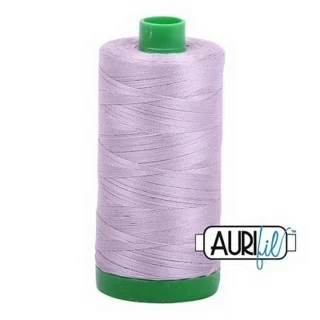 Aurifil Cotton Mako Thread 40wt 1000m Box of 6 LILAC Photo