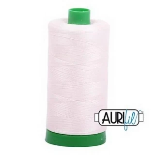 Aurifil Cotton Mako Thread 40wt 1000m Box of 6 OYSTER Photo