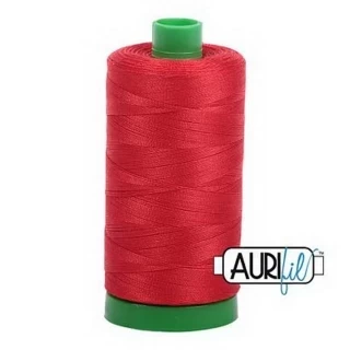 Aurifil Cotton Mako Thread 40wt 1000m Box of 6 PAPRIKA Photo