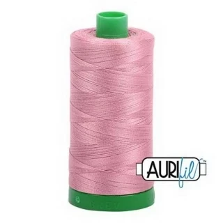 Aurifil Cotton Mako Thread 40wt 1000m Box of 6 VICTORIAN ROSE Photo