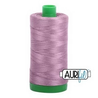 Aurifil Cotton Mako Thread 40wt 1000m Box of 6 WISTERIA Photo